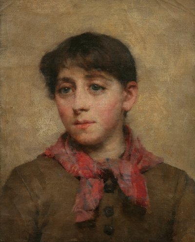 Bir Newlyn Hizmetçisi by Elizabeth Adela Stanhope Forbes