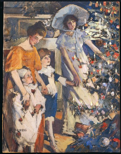 Noel ağacı by Elizabeth Adela Stanhope Forbes