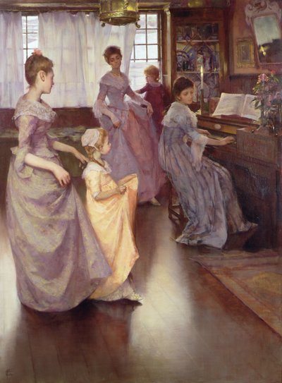 Minuet, 1892 by Elizabeth Adela Stanhope Forbes