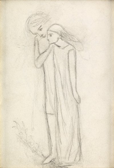Merhametsiz Güzel Hanım, 1855 dolayları by Elizabeth Eleanor Siddal