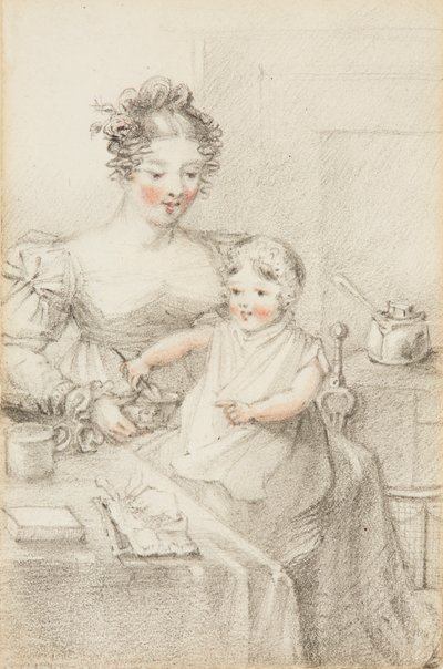 Çocukken Kraliçe Victoria by Elizabeth Keith née Lindsay Heathcote