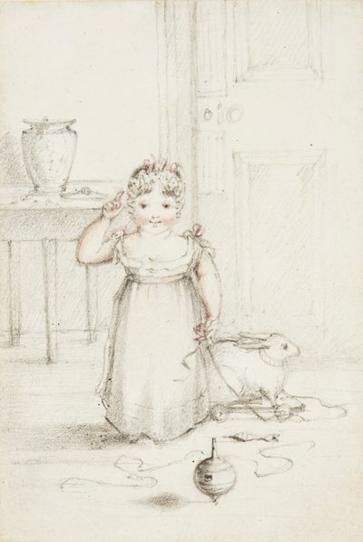 Çocukken Kraliçe Victoria by Elizabeth Keith née Lindsay Heathcote