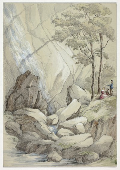 Powerscourt Şelalesi by Elizabeth Murray
