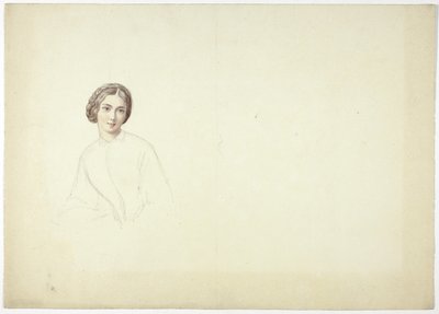 Kadın Portresi Çalışması by Elizabeth Murray