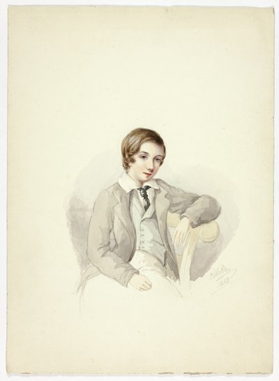Sandalyeye Yaslanmış Gençlik by Elizabeth Murray