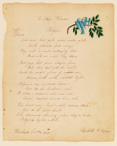  by Elizabeth W. Capron