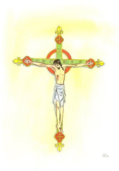 Bir Haç, 2001 (kağıt üzerinde w/c) by Elizabeth Wang