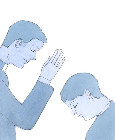 Yaşayan herkes Tanrımız Mesih tarafından sevilir, 2004 (kağıt üzerinde w/c) by Elizabeth Wang