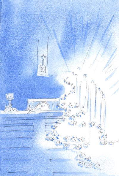 Kutsal Melekler oradaydı: ve Kilise
