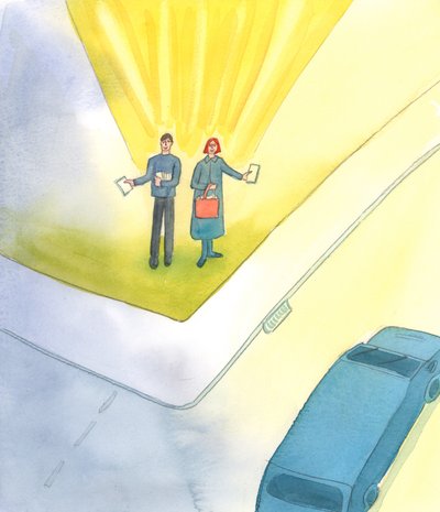 Hepimiz tam zamanlı misyonerlik işine çağrılmıyoruz; ama hepimiz İnancımızı örneklerle ve bazen kelimelerle paylaşmayı ummalıyız, 2003 (kağıt üzerinde w/c) by Elizabeth Wang
