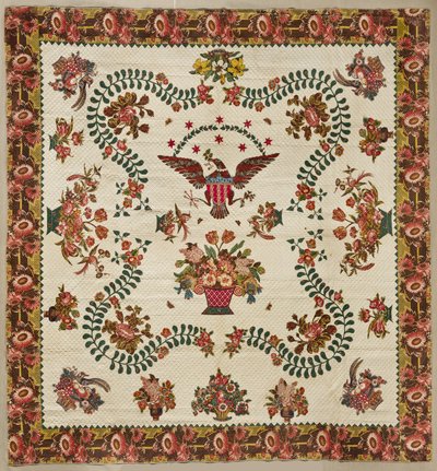 Madalyon Yorgan, c.1830 (pamuk) by Elizabeth Welsh