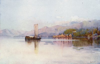 Bellagio, Como Gölü (renkli taş) by Ella Du Cane