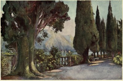 Cypress Avenue, Villa del Pizzo, Lago di Como, Richard Bagot