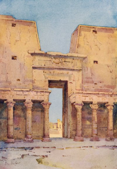 Edfu (renkli taş) by Ella Du Cane