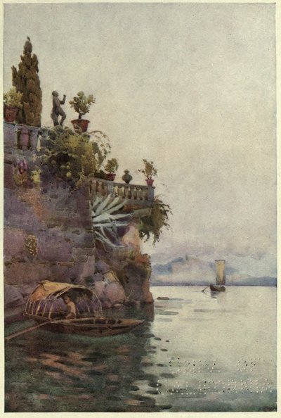 Terasın Gölgesinde, Lago di Como, Richard Bagot