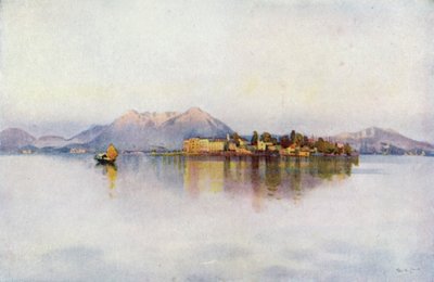 Isola Bella, Maggiore Gölü (renkli taş) by Ella Du Cane