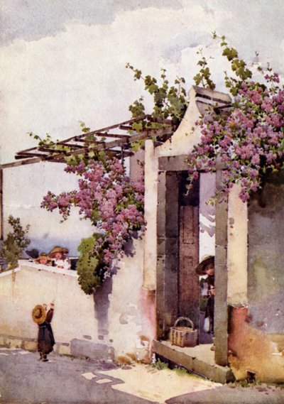 Torrinhas Yolu üzerinde (renkli taş) by Ella Du Cane