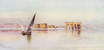 Philae (renkli taş) by Ella Du Cane