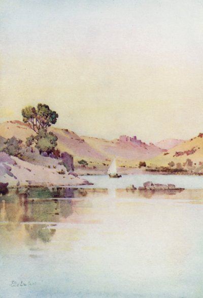 St Simon Manastırı, Assuan (renkli taş) by Ella Du Cane