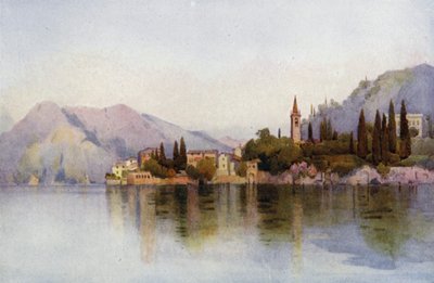 Varenna, Como Gölü (renkli taş) by Ella Du Cane