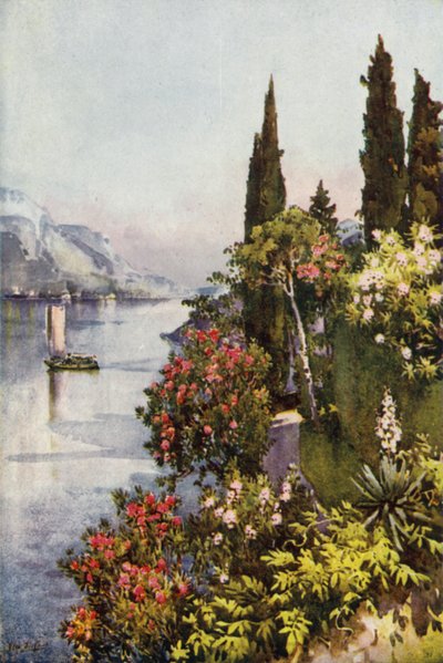 Villa Giulia, Como Gölü (renkli taş) by Ella Du Cane