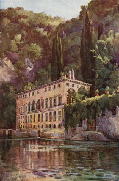 Villa Pliniana, Como Gölü (renkli taş) by Ella Du Cane
