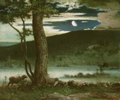 Geceyarısı Ay by Elliot Daingerfield