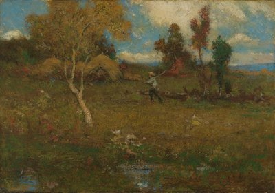 Çiftlikten Dönüş, ca. 1915-1920. by Elliott Daingerfield