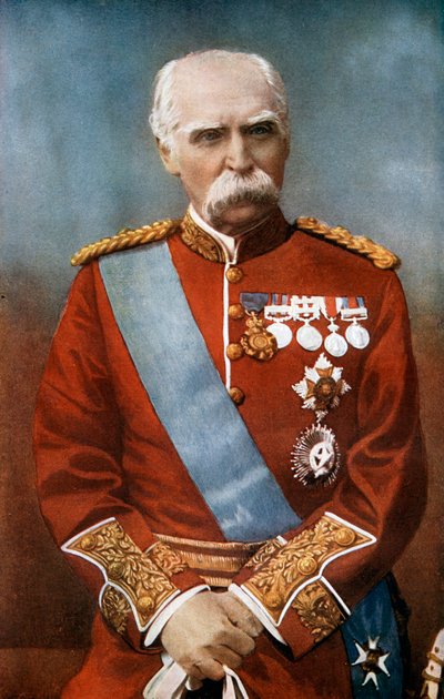 Mareşal Sir Donald Martin Stewart, İngiliz askeri, c1900 1902. by Elliott and Fry