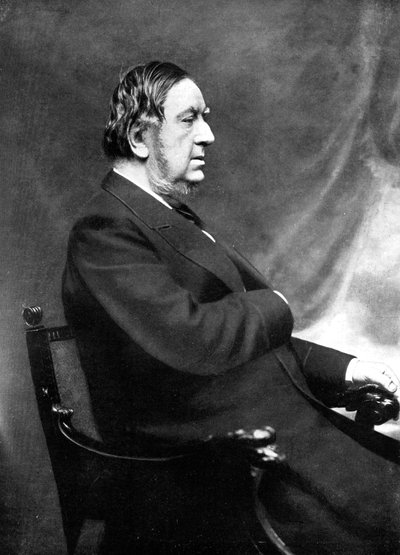 Sir William Vernon Harcourt, İngiliz Liberal devlet adamı, 19. yüzyıl. by Elliott and Fry