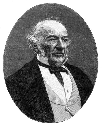 William Ewart Gladstone, İngiliz Liberal Partili devlet adamı ve Başbakan, c1890. by Elliott and Fry