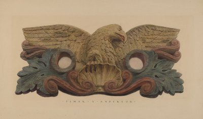 Yangın Şirketi Nişanlı Hortum Tutucu by Elmer G. Anderson