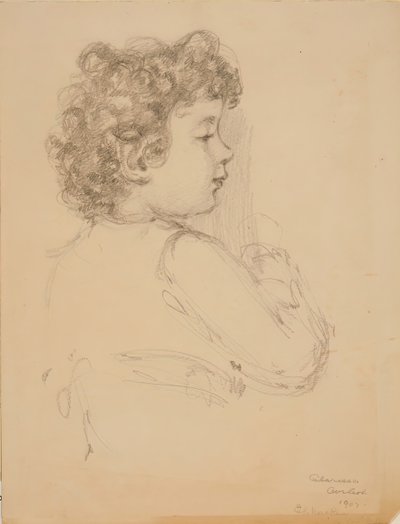 Clarissa, 1909. by Elmer Livingston MacRae