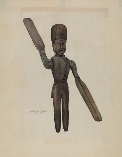Pa. Alman Rüzgar Gülü by Elmer R. Kottcamp