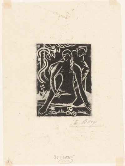 Adem ve Havva by Else Berg (signed by artist)