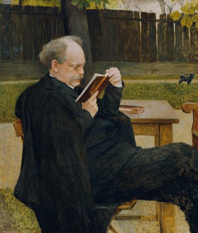 okuyan adam by Emanuel Baschny