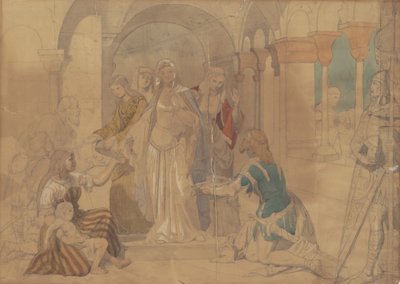 Nezaketçilerin Çalışması by Emanuel Gottlieb Leutze