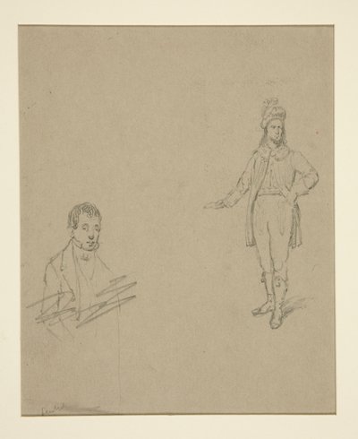 İki adam by Emanuel Gottlieb Leutze