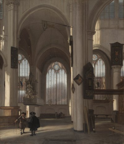 Bir Kilisenin İçi by Emanuel de Witte