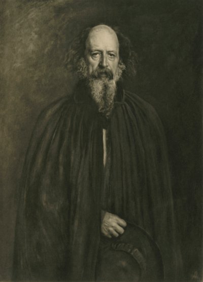 Alfred Lord Tennyson, 1881, 1908. by Emery Walker