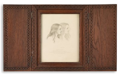 İkiz Kızkardeşlerim (fotogravür) by Emery Walker