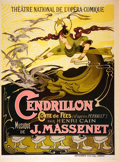 Cendrillon (Külkedisi), Jules Massenet tarafından 1899 peri masalı operası (12 Mayıs 1842 - 13 Ağustos 1912) by Emil Bertrand