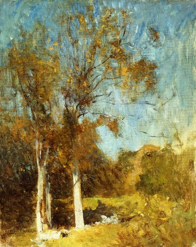 Sonbahar Ağaçları by Emil Carlsen