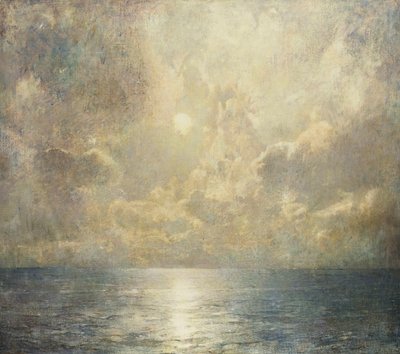 mehtaplı deniz manzarası by Emil Carlsen