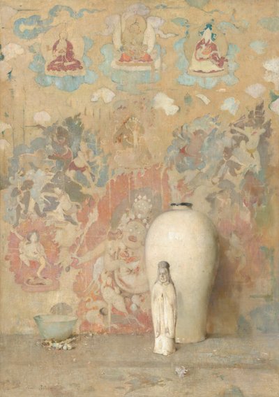 Tibet'ten Resim, c. 1920. by Emil Carlsen