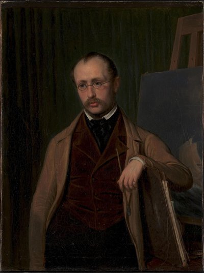Deniz Ressamı Portresi by Emil Ditlev Bærentzen
