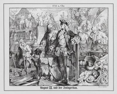 Augustus II, Saksonya Elektörü ve Polonya Kralı ve Zwinger Sarayı