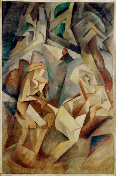 Yıkananlar (tuval üzerine yağlıboya) by Emil Filla