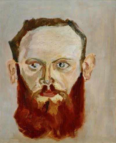 Tam sakallı bir adam portresi by Emil Hertzka