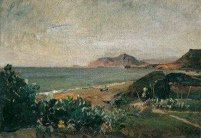 Korfu yakınlarındaki İyon Denizi by Emil Jakob Schindler